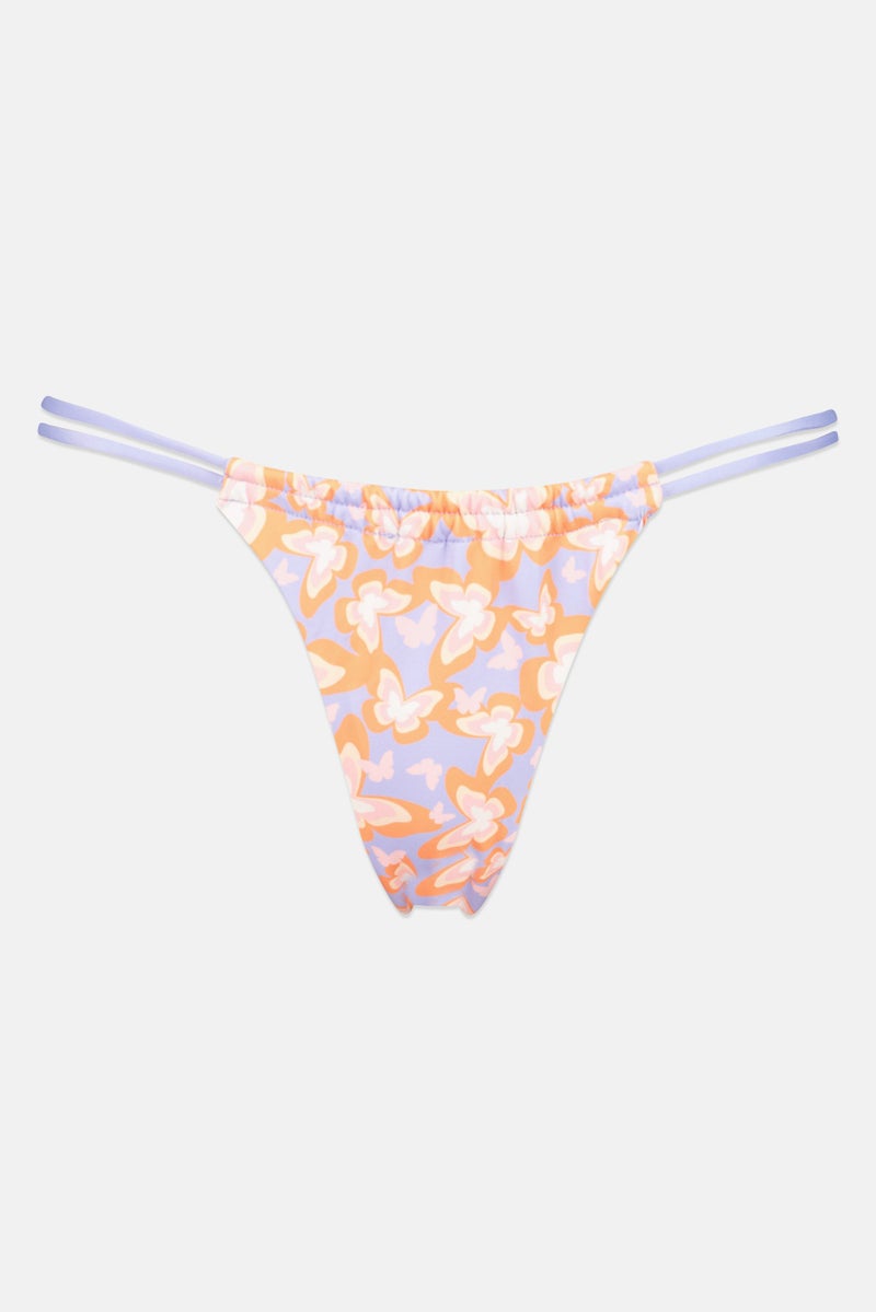 Bershka Women Floral Bikini Bottom, Multicolor - Image 2