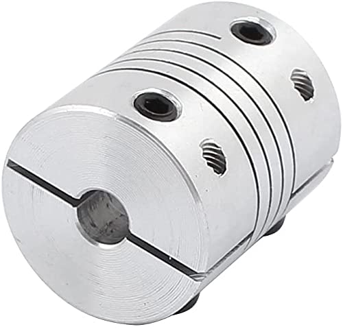 3DINNOVATIONS 5mm to 8mm Shaft Coupling with Two Set Screw and Two Tightening Screw Stepper Motor Coupler Joint Connector for 3D Printer CNC Machine (1Pc) - Image 4