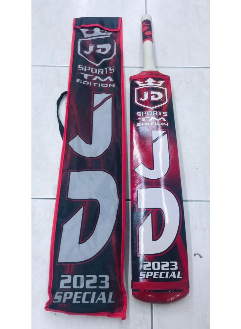 JD Sports 2023 Special TM Edition Tape Ball Cricket Bat | Lightweight, Durable & Power Hitting - Image 2