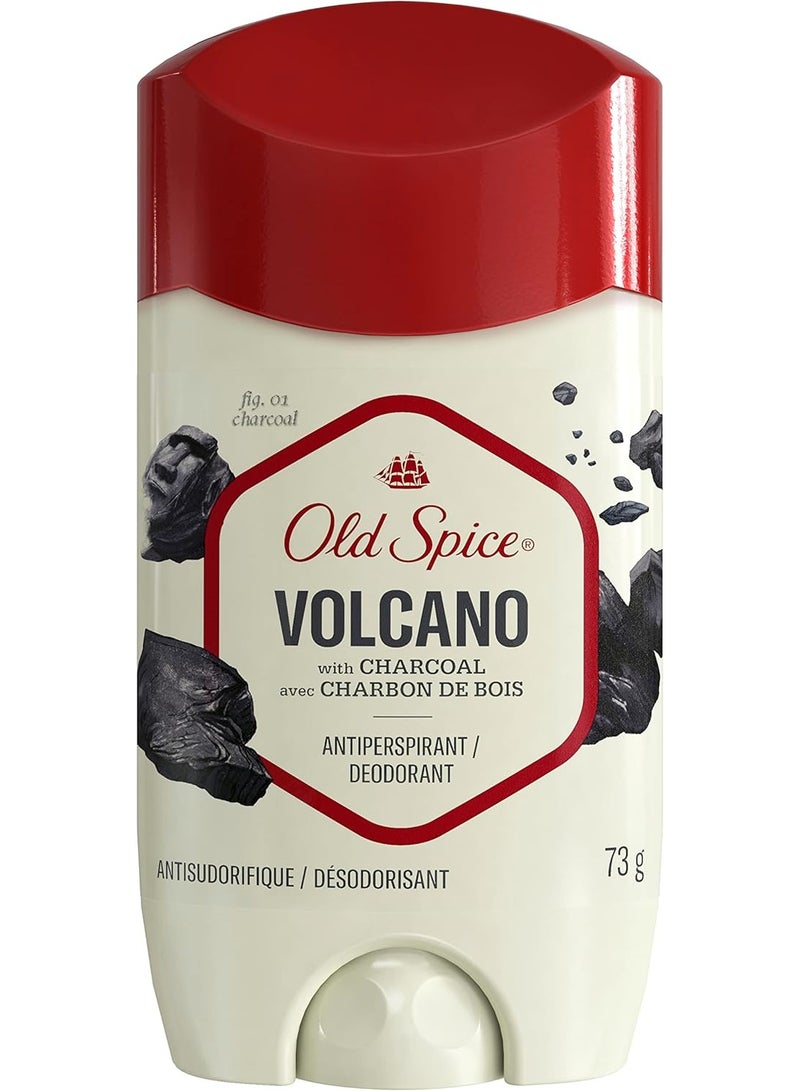 أولد سبايس مزيل العرق ومضاد التعرق أولد سبايس للرجال، برائحة البركان والفحم، 73 غرام - Image 1
