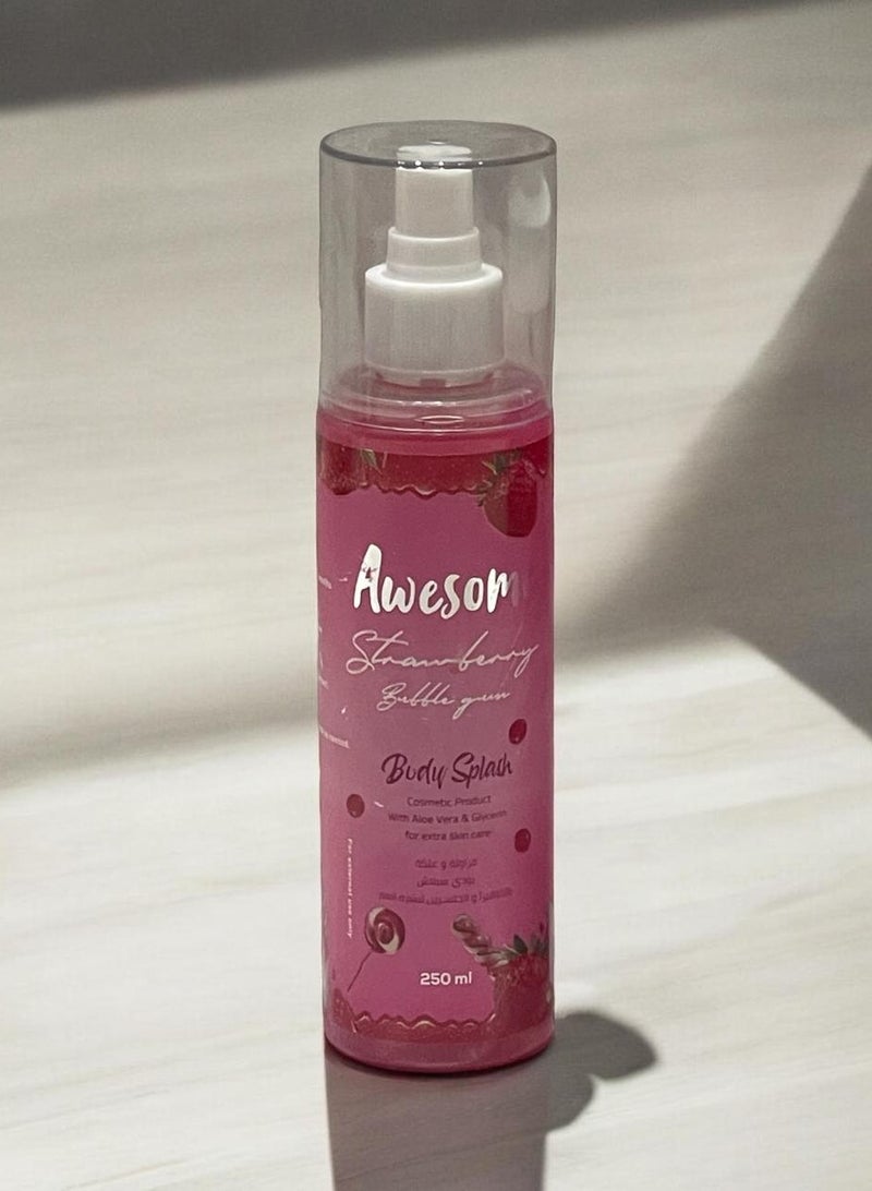 Awesome Strawberry Bubblegum Body Splash - Image 1