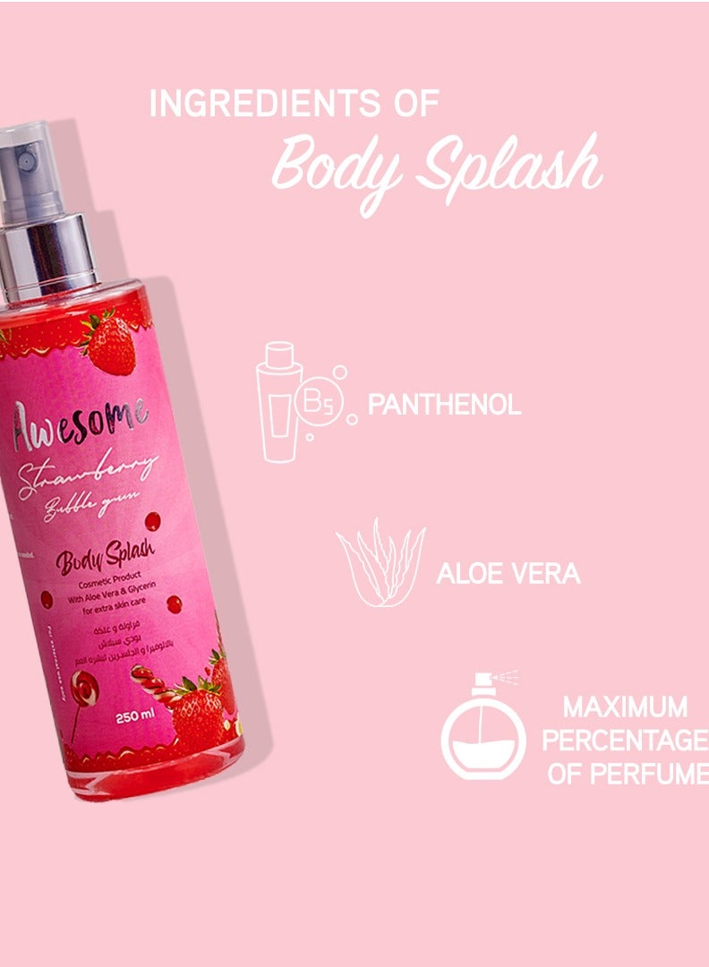 Awesome Strawberry Bubblegum Body Splash - Image 3