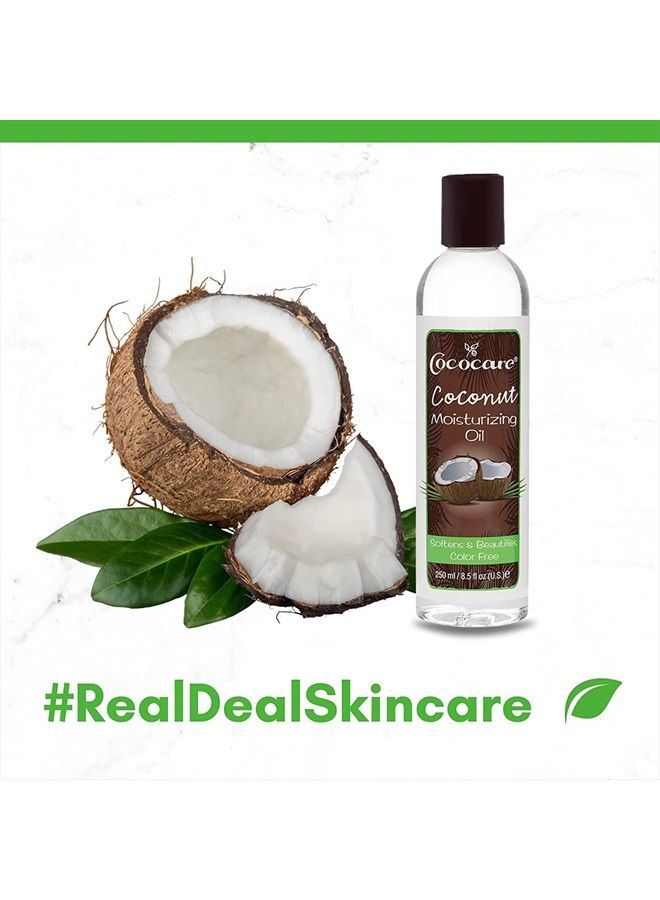 Cococare Coconut Moisturizing Oil 8.5 Ounce (260ml) (Pack of 3) - Image 4