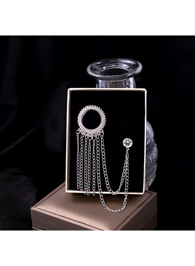 KUYING Retro Minimalist Personalized High-end Fashion Brooch 