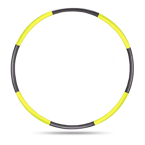 Auoxer Fitness Exercise Weighted Hoops, Lose Weight Fast by Fun Way to Workout, Fat Burning Healthy Model Sports Life, Detachable and Size Adjustable Design - Image 5
