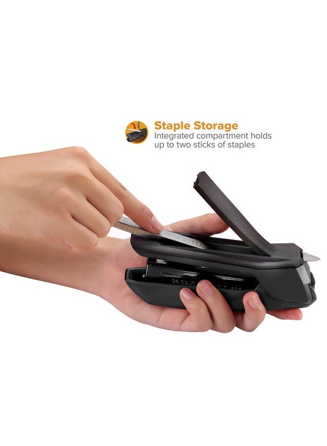 Bostitch Ascend 3 in 1 Stapler with Integrated Remover & Staple Storage, Value Pack with Staples & Remover, Assorted Colors (B210-CC) - Image 5