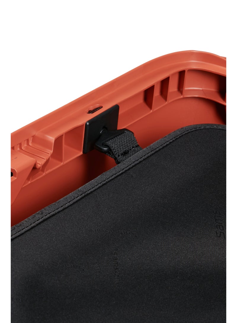 Samsonite Magnum Eco 81cm – Orange Hard Shell Spinner with Eco Design - Image 2