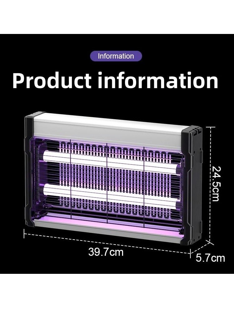 Nadrab Household Mosquito Killer Lamp, Commercial Fly Trap, Automatic Indoor Insect Repellent for Restaurants and Homes - Image 2