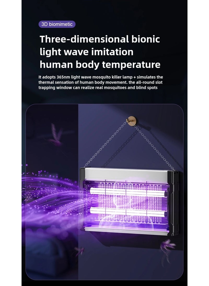 Nadrab Household Mosquito Killer Lamp, Commercial Fly Trap, Automatic Indoor Insect Repellent for Restaurants and Homes - Image 5