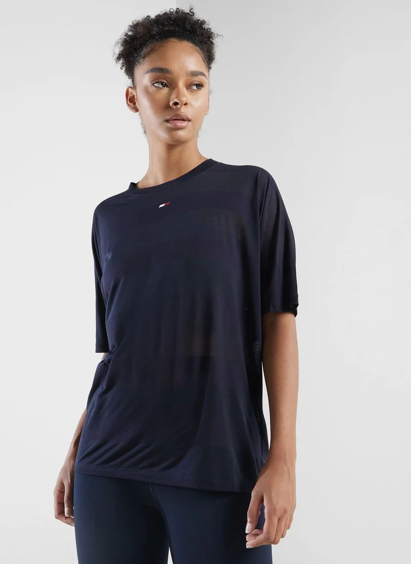 Tommy Hilfiger Sport Relaxed Burn Out T-Shirt