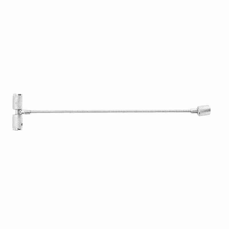 Tire Plug Core Remover Stainless Steel Valve Stem Tool - Multi-Purpose Puller Extractor Thread Cleaner Deflator for Auto Repair - Image 2
