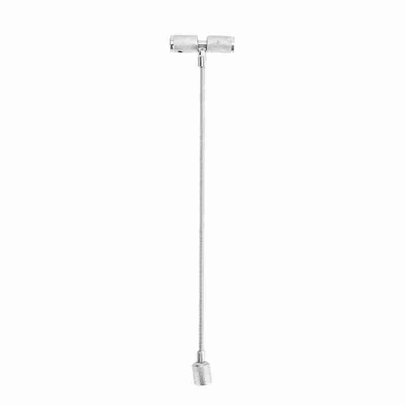 Tire Plug Core Remover Stainless Steel Valve Stem Tool - Multi-Purpose Puller Extractor Thread Cleaner Deflator for Auto Repair - Image 1