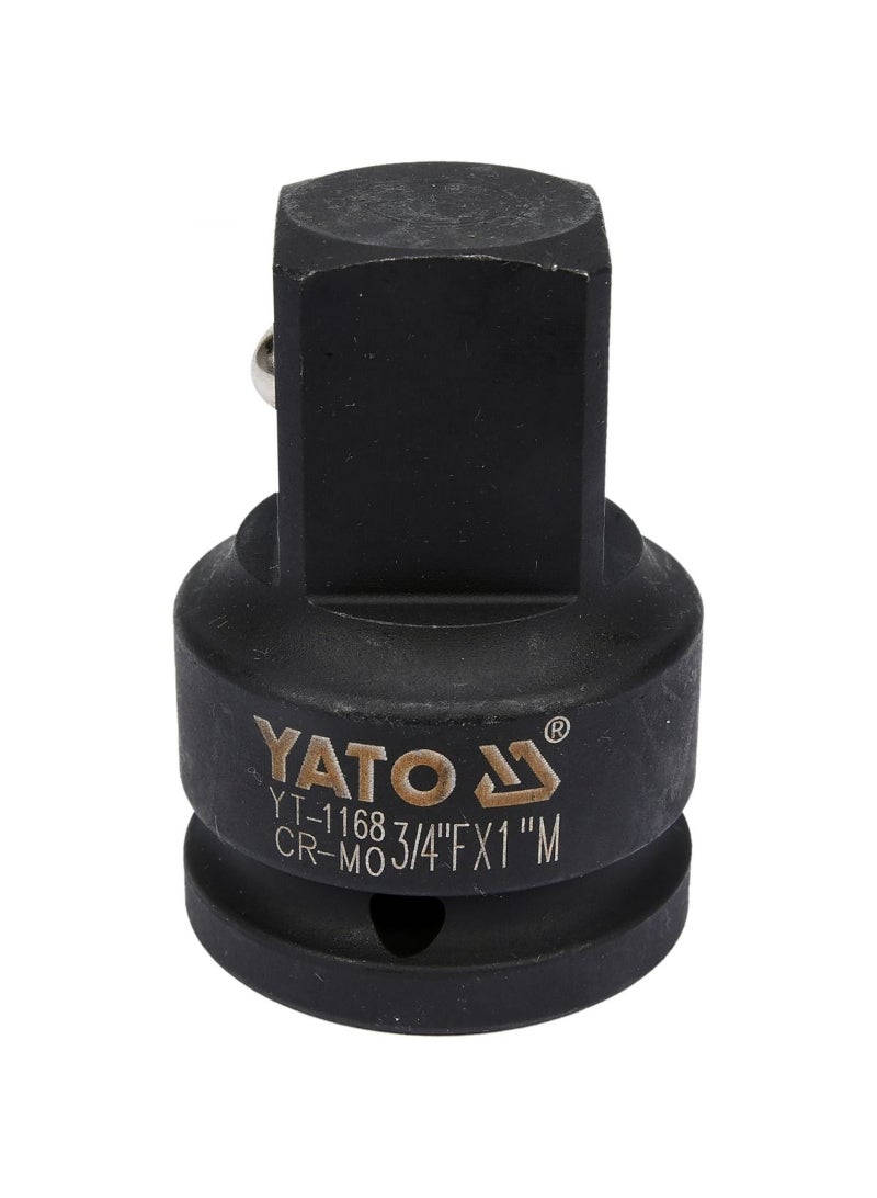 YATO Impact Adaptor 3/4" 19mm (F) X 1" 25.4mm (M) YT-1168