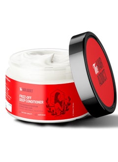 The Hair Addict Frizz Off Deep Conditioner 300ml - Maximum Moisture, Rejuvenation & Frizz-Free Hair | Fights Humidity Induced Frizz | 0% Sulfates, Silicones, Parabens  - Image 1