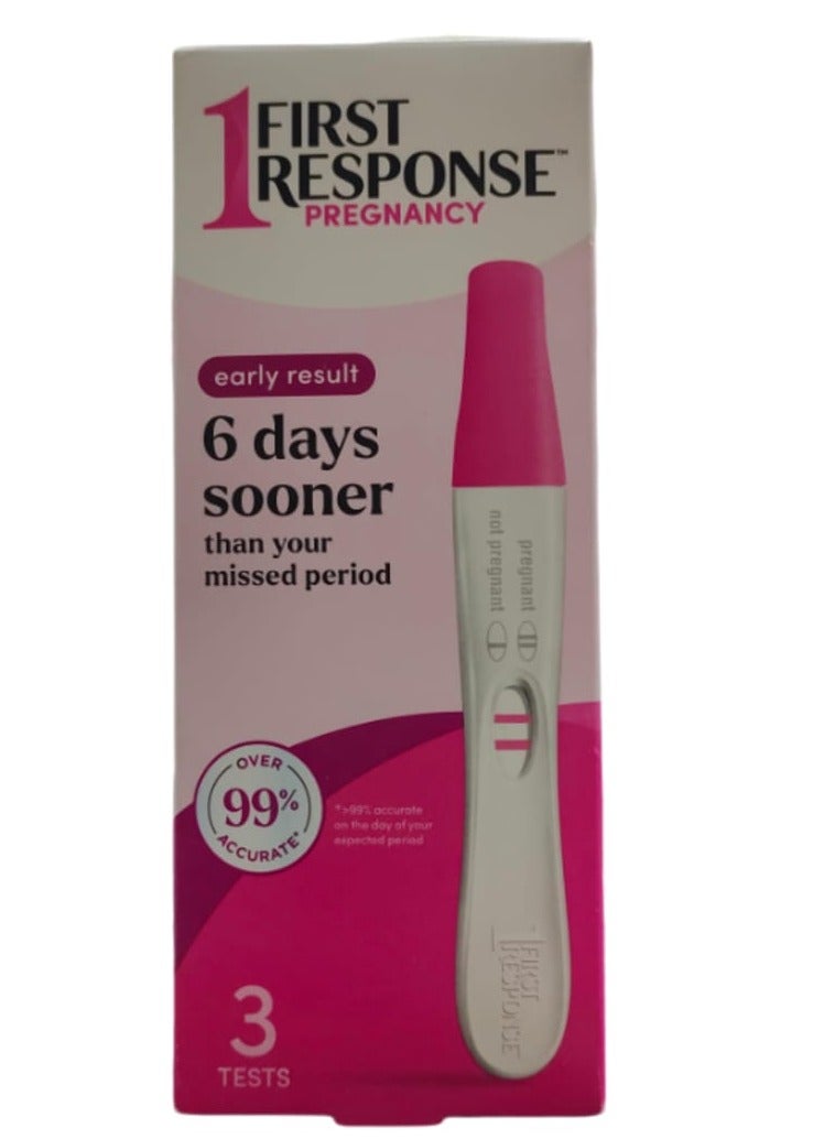 FIRST RESPONSE Early Pregnancy Test Kit 3 Tests - Image 1