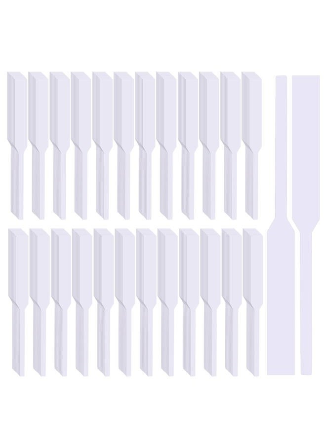 Konohan 1000 Pieces Fragrance Strips Perfume Test Disposable White Blotter Essential Oils Paper Tester for Aromatherapy Testing Fragrances Scents, 13 x 1.2 cm/ 5.12 x 0.47 inches - Image 1