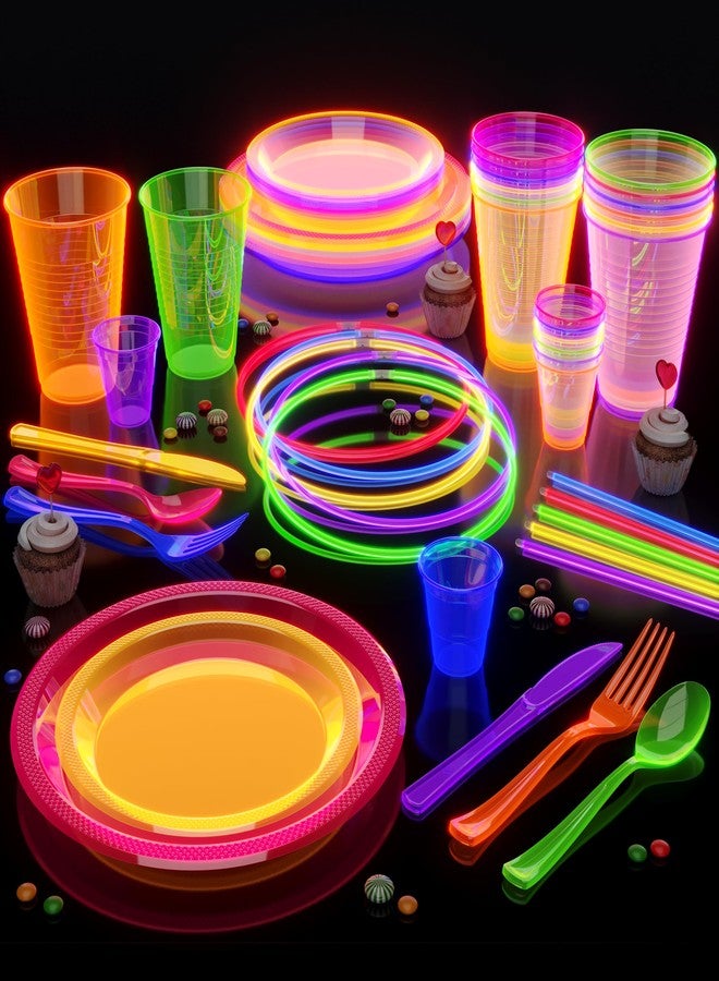 Crown Display 100 Count 22 inch. Glow Necklaces - Long Lasting Glow Light Sick Neon Necklaces for Parties and July 4th - Image 2