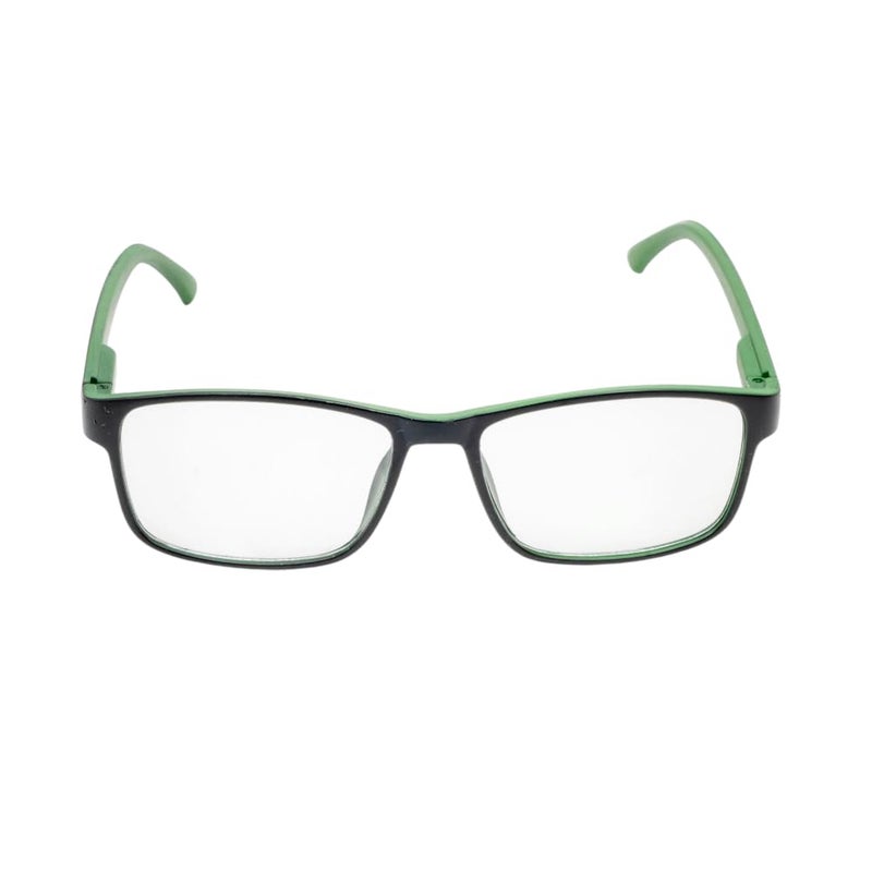 LENS+ Lensplus Rectangle TR Full Rim Eyeglasses with Blue Cut Lightweight Unisex Eyewear for Men & Women | Stylish Computer & Daily Use Frame - Image 1