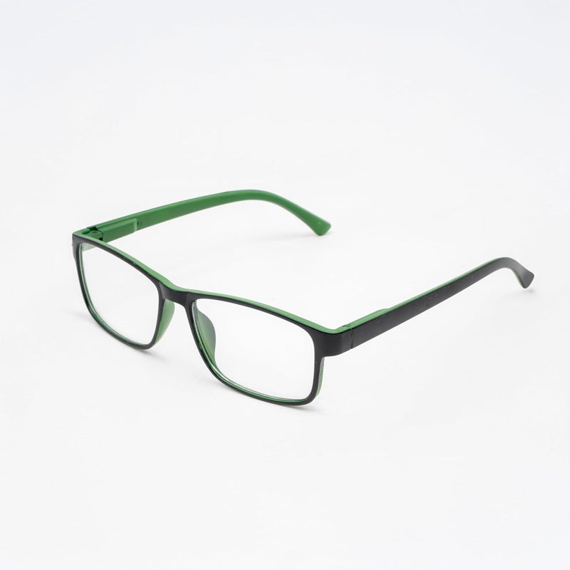 LENS+ Lensplus Rectangle TR Full Rim Eyeglasses with Blue Cut Lightweight Unisex Eyewear for Men & Women | Stylish Computer & Daily Use Frame - Image 2