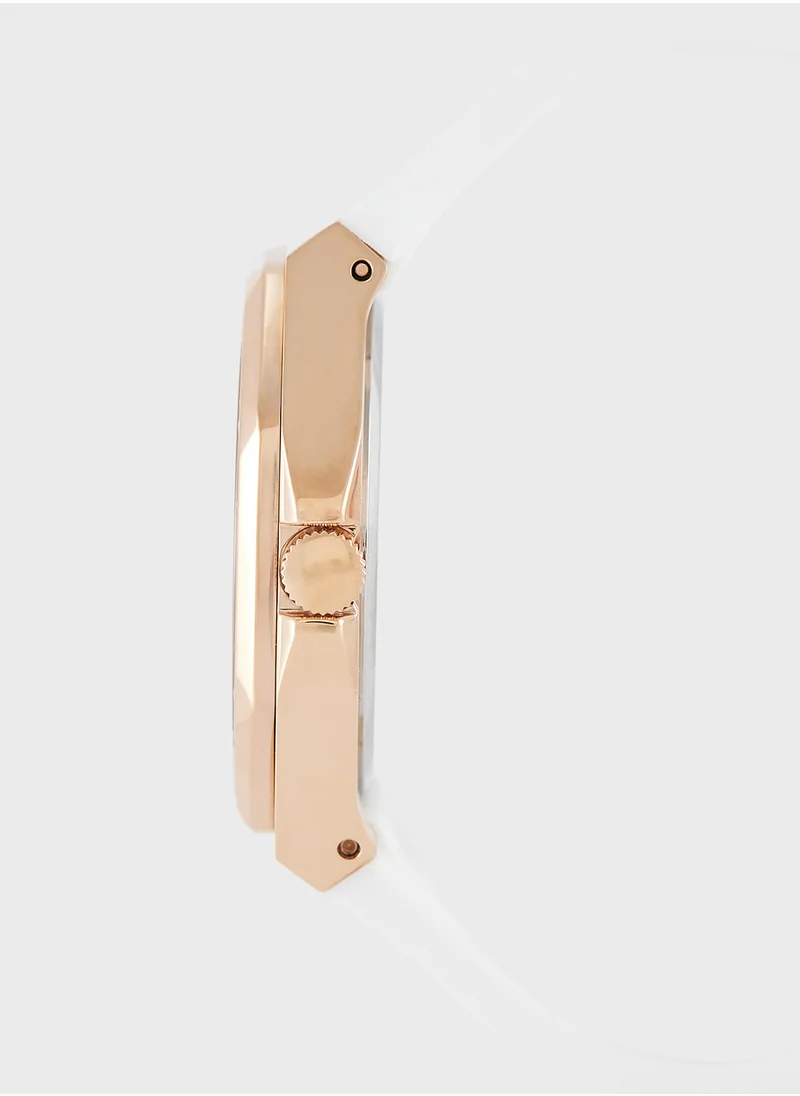 GUESS Zest Silicon Strap Analog Watch