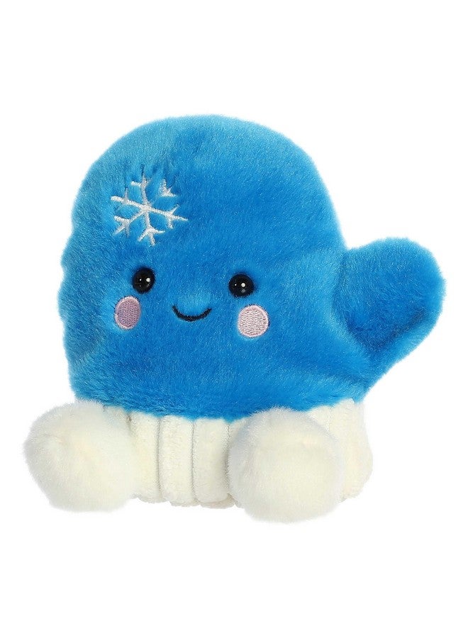 AURORA Aurora® Festive Palm Pals™ Merry Mitten™ Stuffed Animal - Pocket-Sized Play - Collectable Fun - Blue 5 Inches  - Image 5