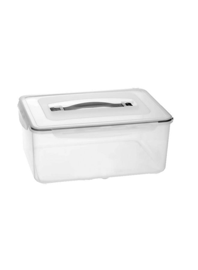 Special Fresh-keeping Box For Refrigerator Suit Microwave Heating Lunch Box Plastic Box Rectangular Food Lunch Box Plastic-Specifications:Portable Two-piece Set (CUHK) - Image 1