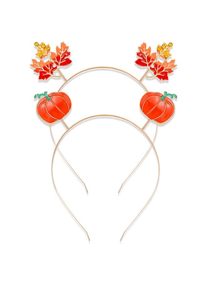 PHALIN Thanksgiving Fall Headbands For Women Enamel Letter ‘Gvie Thanks’ ‘Happy Fall’ Hairbands Autumn Party Hair Accessory Gifts - Image 1