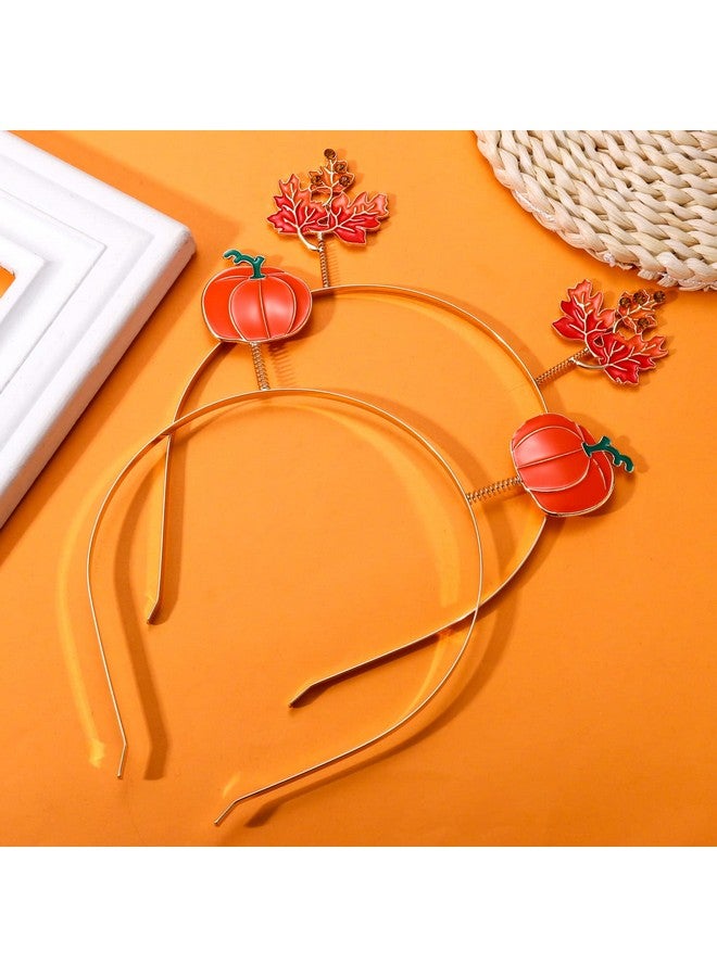 PHALIN Thanksgiving Fall Headbands For Women Enamel Letter ‘Gvie Thanks’ ‘Happy Fall’ Hairbands Autumn Party Hair Accessory Gifts - Image 2