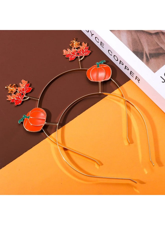 PHALIN Thanksgiving Fall Headbands For Women Enamel Letter ‘Gvie Thanks’ ‘Happy Fall’ Hairbands Autumn Party Hair Accessory Gifts - Image 3