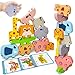 Vaiheng Toys for Toddlers 13 Montessori Toys for 1 2 3 4 Year Old Boys Girls Toy Age 24 02 Kids Baby 1 2 3 Year Old Girls Boys Gifts Wooden Animal Blocks Stacking Education Puzzles Toy - Image 3