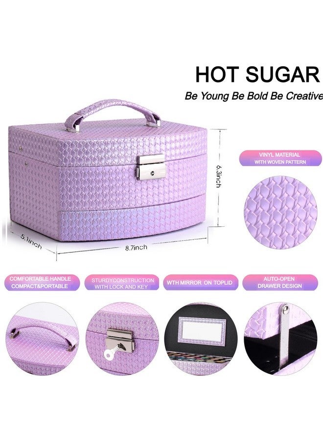 Hot Sugar Girls Makeup Kit for Birthday Gift, All in One Beginner Makeup Kit for Women Full Kit, Christmas Makeup Set for Teens 10 12 13 16 Includes Real Cosmetics and Makeup Tools (Purple) - Image 2