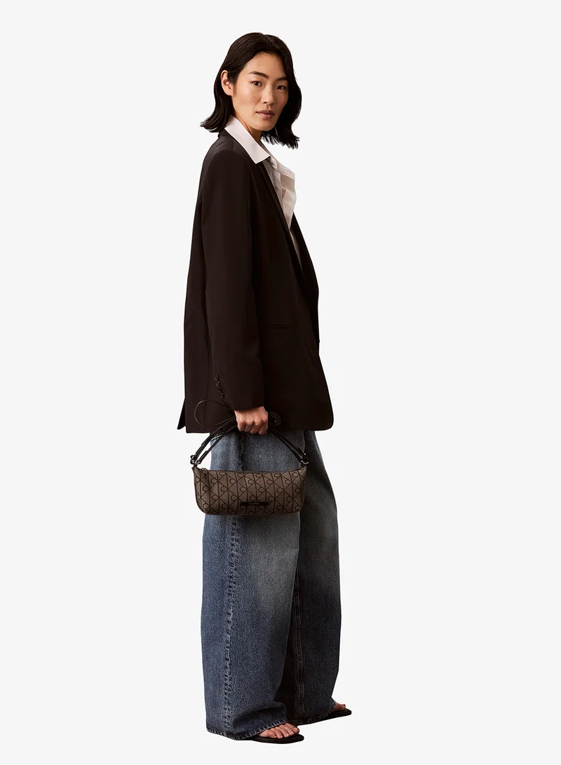 Calvin Klein  Emblem Jacquard Convertible Shoulder Bag for Women | Best Price UAE
