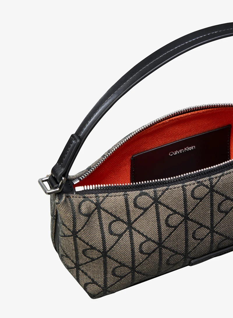 Calvin Klein  Emblem Jacquard Convertible Shoulder Bag for Women | Best Price UAE