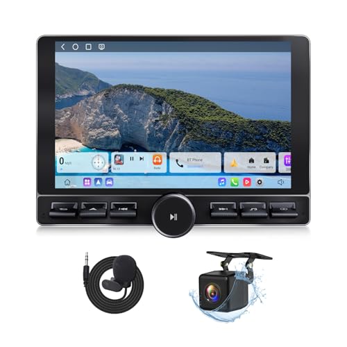 Eonon 8-Core 8GB+128GB Double Din Car Stereo, 10.1 Inch Wireless CarPlay/Android Auto Headunit with WiFi-6, Bluetooth 5.4, Built-in DSP, 4G LTE - UX6K-PRO-MAX - Image 1