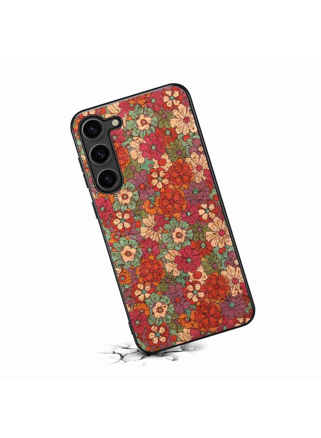 اس-توب جراب لهاتف Samsung Galaxy S21+ 5G من سلسلة زهور الفصول الأربعة من مادة TPU - Image 5