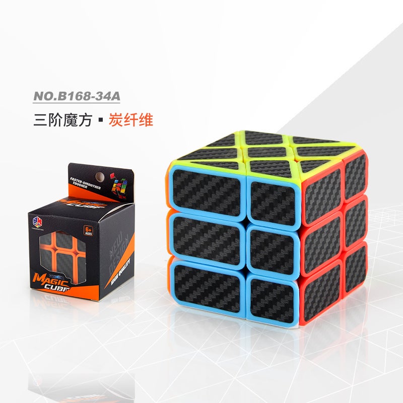 New Spring Second-Order Third-Order Fourth-Order Fifth-Order Pyramid Rubik'S Cube Racing Real Color Smooth Rotating Rubik'S Cube - Image 1