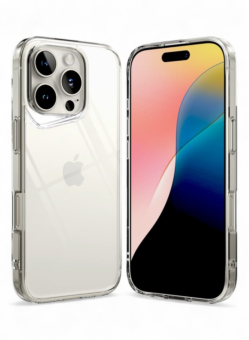 Gear4 iPhone 16 Pro Max, Shockproof mobile phone case anti-scratch protection cover that supports MagSafe wireless charging, made of high-quality thermoplastic polyurethane - transparent - Image 1