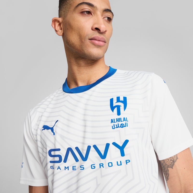 PUMA Al-Hilal SFC 24/25 Mens White Away Jersey - Image 2