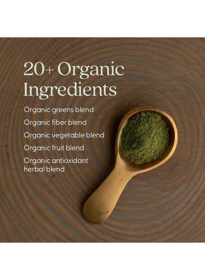 New Chapter All-Flora Digestive Super Greens Powder for Gut Health - Clinical-Strength Digestive Enzymes + USDA Organic Chlorella, Spirulina, Fermented Greens - Delicious & 100% Vegan, 30 Servings - Image 3