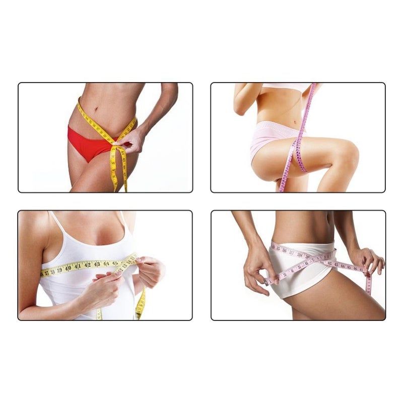 كلاراكو شريط قياس مؤشر كتلة الجسم (BMI) من كلاركو، جهاز قياس دهون الجسم، مؤشر كتلة الجسم، قياس دهون دائري، شريط قياس لياقة بدنية قابل للسحب للجسم - Image 2