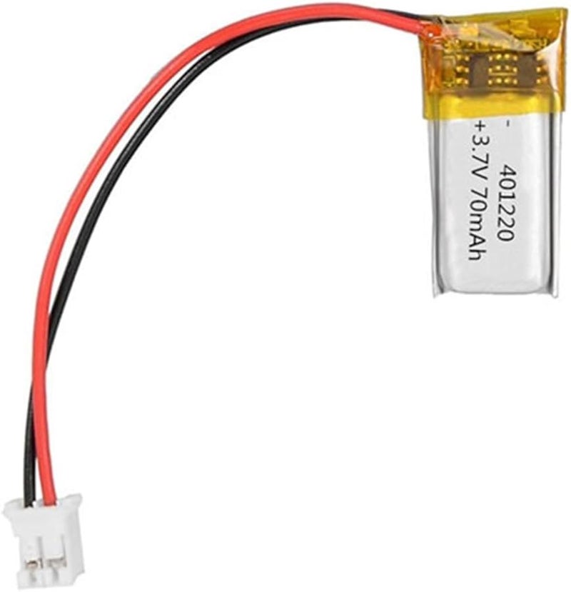 401220 3.7V 60mAh 70mAh Rechargeable Lithium Polymer Battery 1PCS - Image 3
