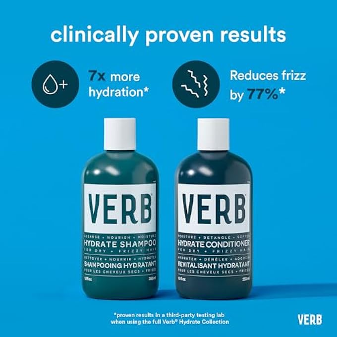 verb Â® HYDRATE CONDITIONER DETANGLES DRY AND FRIZZY HAIR TO REDUCE FRIZZ AND ADD MOISTURE HAIR, 32 OZ - Image 3