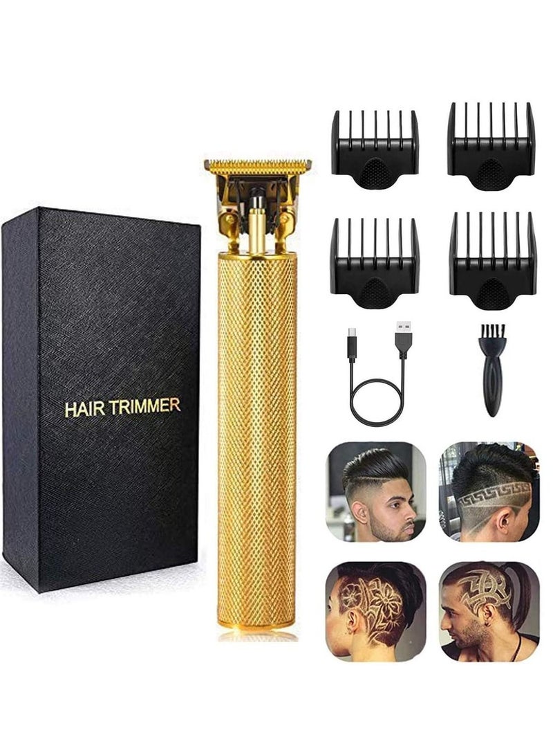 Phone Planet Professional Hair Clippers for Men Electric Haircut Kit Hair Trimmer Grooming Waterproof Rechargeable Close Cutting T Blade Trimmer USB Rechargeable Clippers for Hair CuttingProfessional Hair Clippers - Image 5