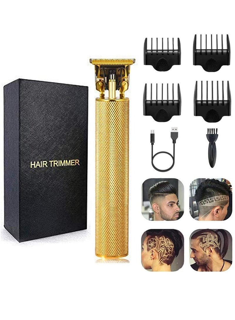 Phone Planet Professional Hair Clippers for Men Electric Haircut Kit Hair Trimmer Grooming Waterproof Rechargeable Close Cutting T Blade Trimmer USB Rechargeable Clippers for Hair CuttingProfessional Hair Clippers - Image 1