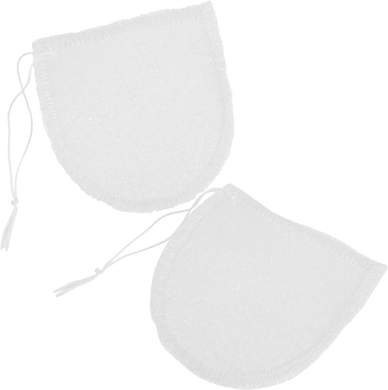 2pcs Soft Mesh Facial Cleansing Gloves For Gentle Exfoliation And Travel Daily Use - Image 1