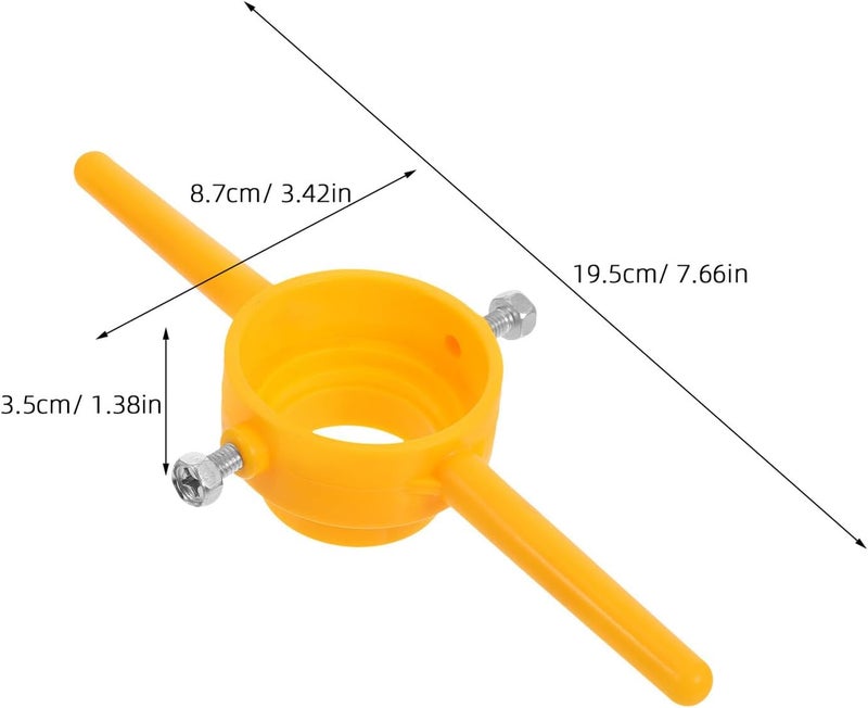 Pvc Pipe Threading Tool Kit Manual Abs Threader with Npt Thread Dies for Plumbing Repair, 2 Sets Hand Tap and Die Set for Pipe Thread Making and Plumbing Maintenance - Image 2