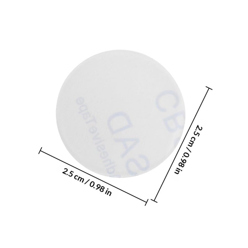 25mm Round Non Slip Furniture Protector Pads Self Adhesive Bumpers For Glass Tables - Image 3