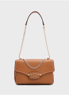 GUESS Nastra Convertible Crossbody Flap  - Image 1