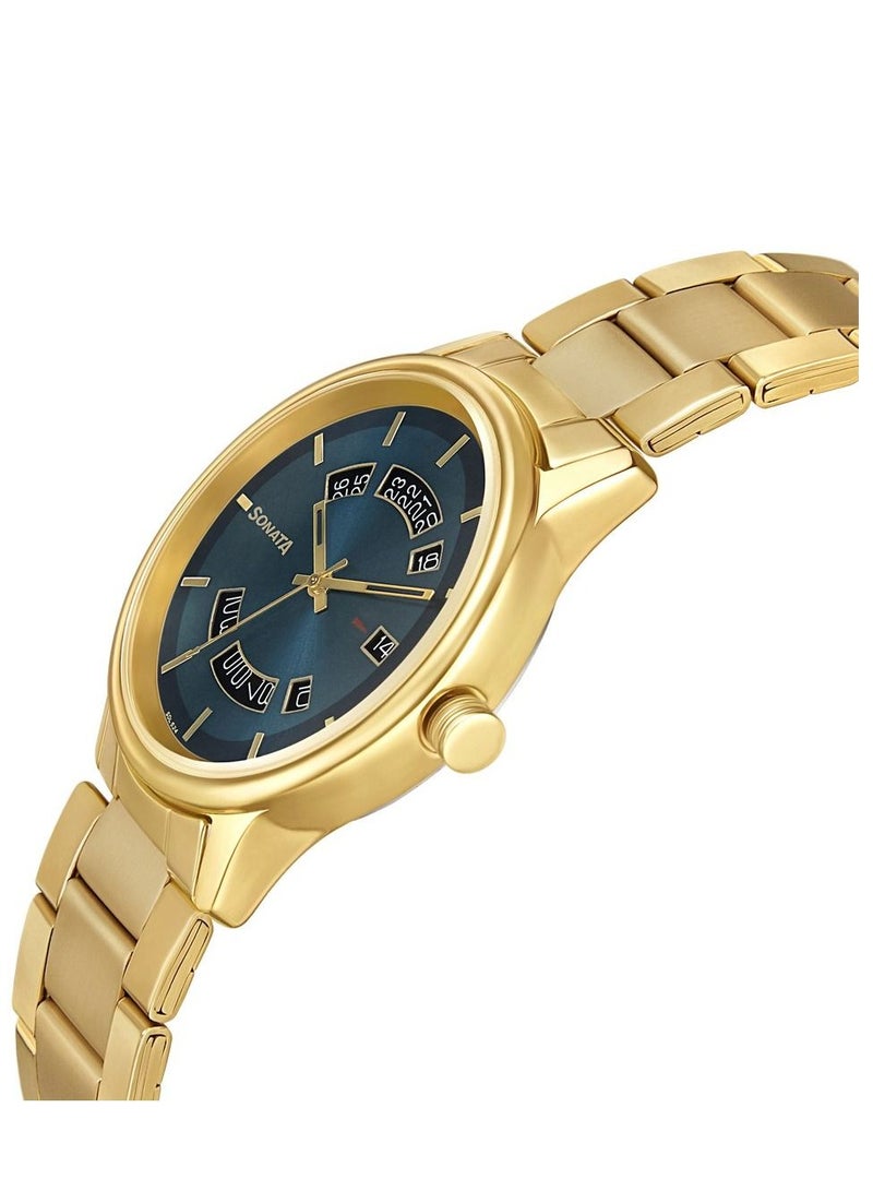 سوناتا ساعة يد أنالوج سوناتا دائرية من الستانلس ستيل  -  مم - Image 3