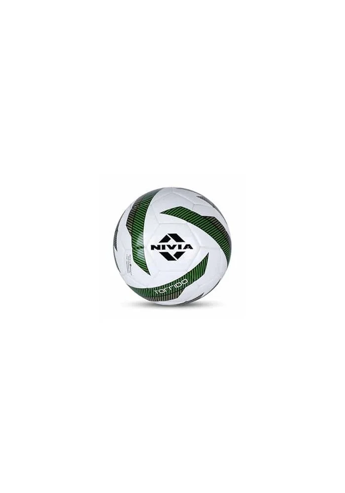 نيفيا Nivia 279 Torrido PU Football - Size 5 (White/Green)